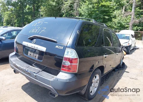 2004 Acura Mdx из США, поврежденный, VIN 2HNYD18864H547535